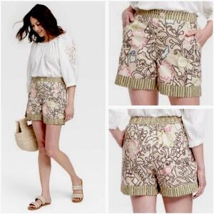 NWT Knox Rose Cotton Blend Shorts